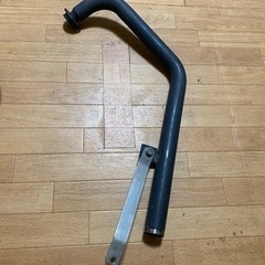 ハンドル & マフラー　エイプ50の画像