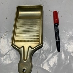 昭和レトロ　古道具★アルマイトおろし金　レトロおろし金　大根おろし