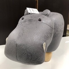 アニマルスツール（カバ）未使用品【トレファク堺福田店】