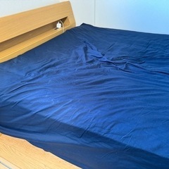 家具 ベッド ダブルベッドの画像