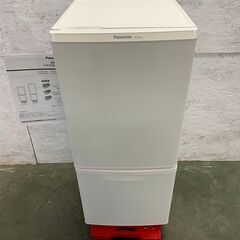 【Panasonic】 パナソニック ノンフロン冷凍冷蔵庫 2ドア 容量138L 冷凍44L 冷蔵94L NR-B14BW-W 2019年製 N0092