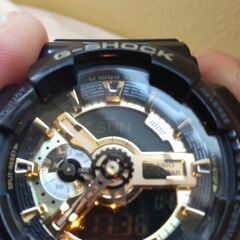 カシオ　ジーショック　CASIO  G-SHOCK　GA-110GB-1A　電池新品　5月26日交換済みの画像