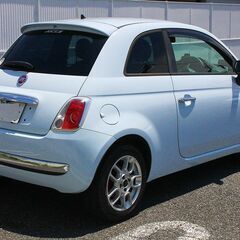 ★車検R7/4★フィアット500★1.4/16V スポーツ★パドルシフト★社外ナビ★フルセグTV★Bカメラ★専用アルミ★リアスポ/ETC他の画像