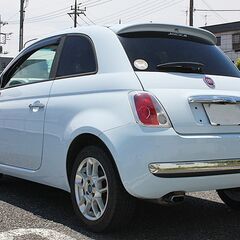 ★車検R7/4★フィアット500★1.4/16V スポーツ★パドルシフト★社外ナビ★フルセグTV★Bカメラ★専用アルミ★リアスポ/ETC他の画像