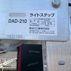  DAD-210 ハセガワ ライトステップ 
の画像