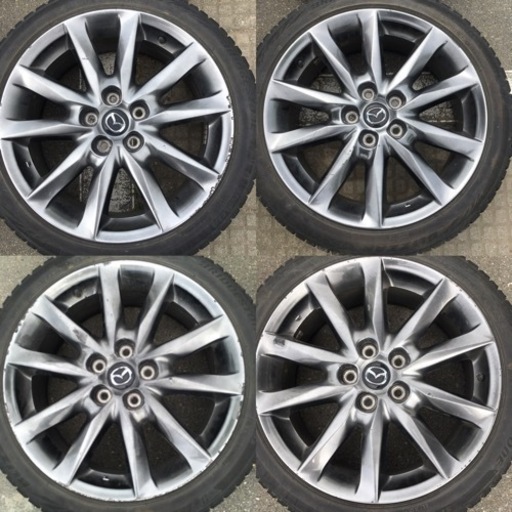 マツダ純正ホイール 18インチ　7J +50 マツダ3