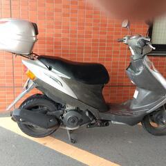 6月中限定■スズキ アドレスV125G シルバー K6 2006年 フルノーマル 屋根有りガレージ保管　の画像