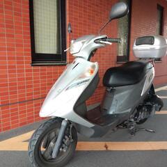 6月中限定■スズキ アドレスV125G シルバー K6 2006年 フルノーマル 屋根有りガレージ保管　の画像