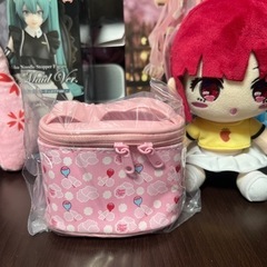 チュッパチャップス　ミニポーチ　ピンク