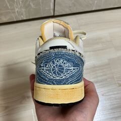 【超美品】エアジョーダン1 LOW SE AIR JORDAN 1 刺し子 27cmの画像