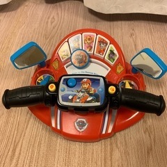 vtech 英語　パウパトロール　ダッシュバギー　ハンドルおもちゃの画像