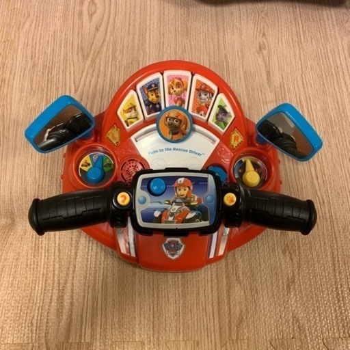 vtech 英語　パウパトロール　ダッシュバギー　ハンドルおもちゃ