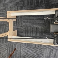 【決まりました】【最終値下げ処分】マシンピラティス　ホームリフォーマー（ボックス付き）の画像