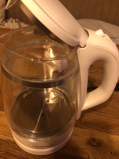 HAGOOGI　ハゴオギ　ガラス　電気ケトル　電気ポット