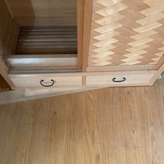 高級　茶箪笥　天然木　お茶道具の画像