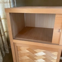 高級　茶箪笥　天然木　お茶道具の画像