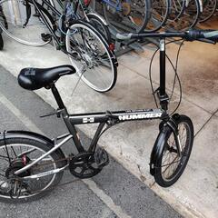 おしゃれな 折りたたみ自転車の画像