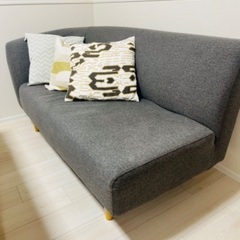 【6/8まで】KEYUCA グレーソファの画像