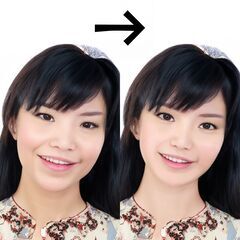 人物　レタッチ　修正　画像処理　お手伝い（モデル アイドル タレ...