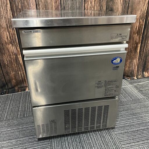 パナソニック 55kg製氷機 SIM-S5500B 2018年製 単相100V 幅630x奥行500mm 厨房 アイスメーカー
