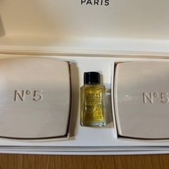 CHANEL シャネル　石鹸　せっけん　ソープ 　NO.5　サヴォン　オードゥトワレットセットの画像