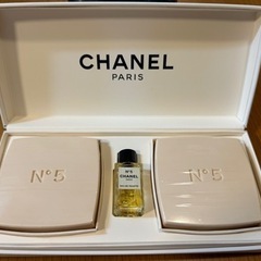 CHANEL シャネル　石鹸　せっけん　ソープ 　NO.5　サヴォン　オードゥトワレットセットの画像