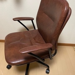 【値下げ】ニトリワークチェアNシールドスモークの画像