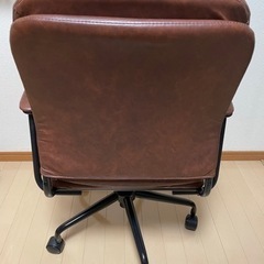 【値下げ】ニトリワークチェアNシールドスモークの画像