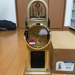 置き時計　CITIZEN  
未使用　アンティーク　長期保管品　の画像