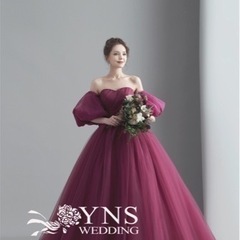 ★値下げ★YNS WEDDING カラードレスの画像