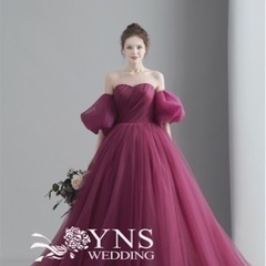 ★値下げ★YNS WEDDING カラードレスの画像