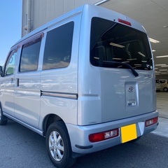 MT‼️ルーフインナーラック付き☆月々8千円〜分割可‼️働くくるま軽バン入りました！車検2年付き！【名義変更代込み】車内広い！人気のダイハツ ハイゼットデラックス‼️社外オーディオ付き☆両側スライドドア☆ドラレコ付☆そのまま乗って帰れます‼️の画像