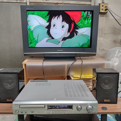 DVDプレーヤー内蔵 5.1ch用 AVアンプ プリメイン　近隣配送無料　デノン　DENON