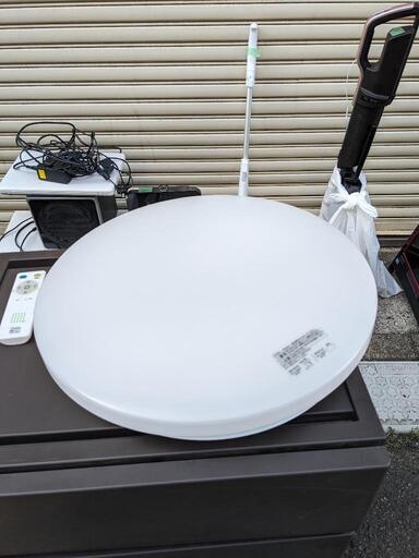 【2セットあり】リモコン付き LEDシーリングライト 昼光色 調光機能