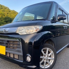 月々9千円〜分割可❗️車検付き！【名義変更代込み】広い車内！大人気‼️ダイハツ タントカスタム☆SDナビ付き♪走行中DVD見れます☆ETC付き☆純正アルミ☆事故修復歴無し☆電動スライドドア☆ドライブレコーダー☆そのまま乗って帰れます！の画像