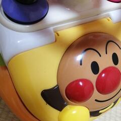 最終値下げアンパンマンよくばりビジーカー手押し車／未使用押し棒＆ガード付の画像