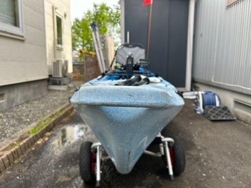 マコ12 足漕ぎシーカヤック カヤックフィッシングに 札幌　引き取り限定 インパルスドライブ マコ12 足漕ぎシーカヤック カヤックフィッシングに 札幌 引き取り限定
