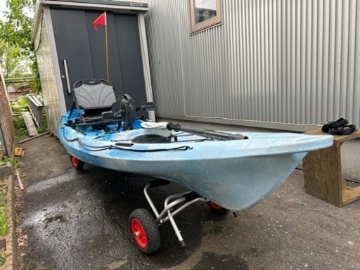 マコ12 足漕ぎシーカヤック カヤックフィッシングに 札幌 引き取り限定