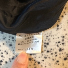 黒　ドレス　11号の画像