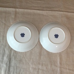 カレー皿　BLUE CHATHAM　2枚セットの画像