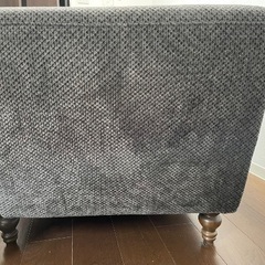 二人用片肘ソファの画像