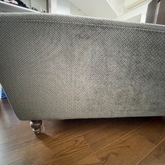 二人用片肘ソファの画像