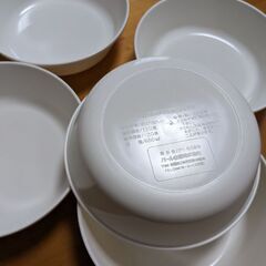 取り深皿5枚　アウトドア・ピクニック等の画像