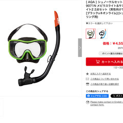 シュノーケル　セット