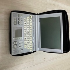 シャープ電子辞書カバー、取説付き