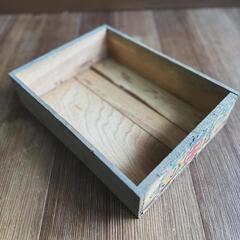 昭和レトロ　木箱　の画像