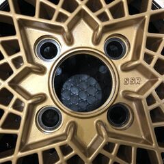 新品【デッドストック】SSR SpeedStar Star fomula スピードスター メッシュ タイプA 14インチ 1本 7J4HPCD114.3約-5 希少 当時物 (VHD430)の画像