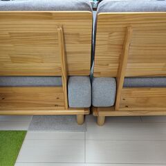 ソファー 2人掛けの画像