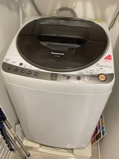 パナソニック　エコウォッシュ　洗濯機　8kg