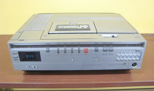 【希少 レトロ品】SONY BETAMAX ビデオカセットレコーダー SL-J9◆門真市、守口市、寝屋川市、大東市